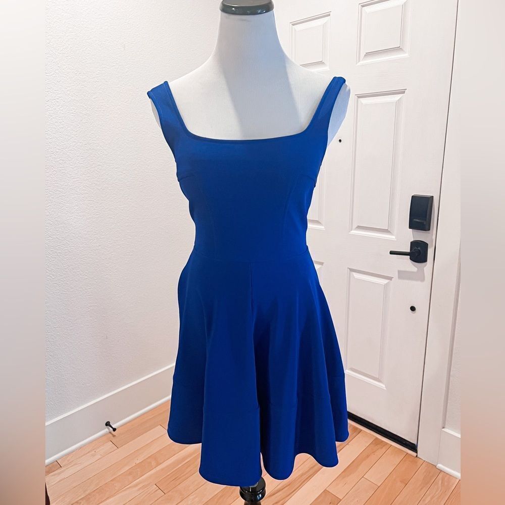 Lulus Home Before Daylight blue Dress